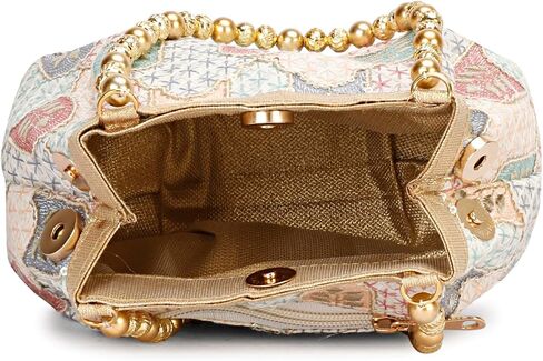 Potli Bag for Women, Evening Bags for Women Handbags, Embroidered Indian Ethnic Potli Bag for Women in Kuwait
