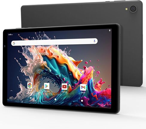 Android 13 Tablet, 10.1" HD Screen, 2024 Update Octa-Core Processor with 8(4+4) GB&64GB Storage(Expandable Memory to 128GB), WiFi6 & Bth5.0, 5000 mAh Battery, GMS Certified(Gray). in Saudi Arabia