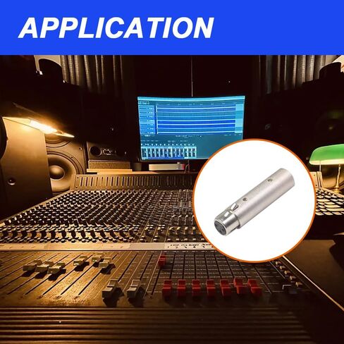 XLR إلى 5Pin Din MIDI محول، MIDI 5 دبابيس DIN ذكر إلى XLR 3 دبابيس محول محول ذكر لمطابقة الآلات الموسيقية (2 حزمة) in Kuwait