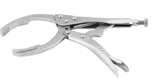 Qiilu 10inch Car Oil Filter Wrench,Vehicle Adjustable Oil Filter Wrench Plier Spanner Removal Tool in Saudi Arabia