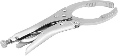 Qiilu 10inch Car Oil Filter Wrench,Vehicle Adjustable Oil Filter Wrench Plier Spanner Removal Tool in Saudi Arabia