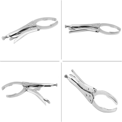 Qiilu 10inch Car Oil Filter Wrench,Vehicle Adjustable Oil Filter Wrench Plier Spanner Removal Tool in Saudi Arabia