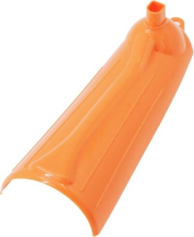 YHMTIVTU فلتر زيت خالٍ من التنقيط، علبة قمع زيت ملء قمع عالمي مناسب لدراجة Harley Touring Road King Street Glide Sporster Dyna Orange قطعة واحدة in Kuwait