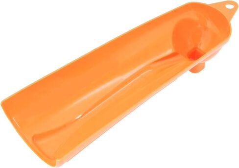 YHMTIVTU فلتر زيت خالٍ من التنقيط، علبة قمع زيت ملء قمع عالمي مناسب لدراجة Harley Touring Road King Street Glide Sporster Dyna Orange قطعة واحدة in Kuwait