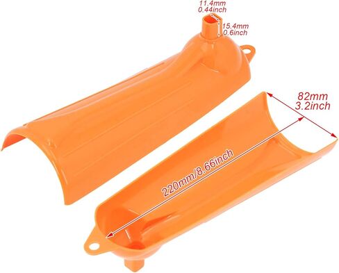 YHMTIVTU فلتر زيت خالٍ من التنقيط، علبة قمع زيت ملء قمع عالمي مناسب لدراجة Harley Touring Road King Street Glide Sporster Dyna Orange قطعة واحدة in Kuwait