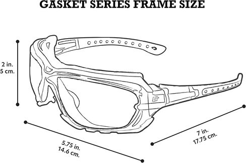 Birdz Eyewear Gasket Safety Padded Motorcycle Riding Sunglasses Red with Smoke Polycarbonate Lenses in Saudi Arabia