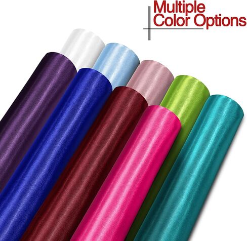 Satin Fabric 1 Yard 60" Wide Soft Silky Charmeuse Satin Fabric by The Yard Soild Fabric for Wedding Dress, Sewing, Crafts, Party Decorations, Backdrop, Burgundy in Saudi Arabia