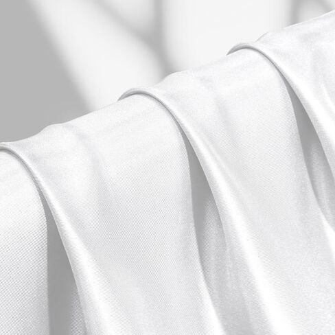 Satin Fabric 1 Yard 60" Wide Soft Silky Charmeuse Satin Fabric by The Yard Soild Fabric for Wedding Dress, Sewing, Crafts, Party Decorations, Backdrop, Burgundy in Saudi Arabia
