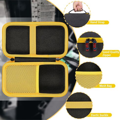 khanka Hard Travel Case Replacement for DeWalt DXAELJ16 1600 Peak Amp Jump Starter Battery Booster with USB Power Station, Case Only. in Saudi Arabia