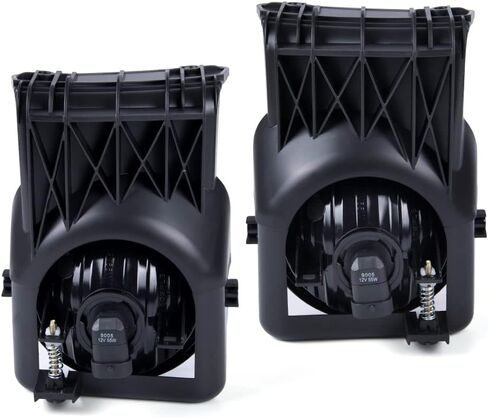 مجموعة مصابيح الضباب متوافقة مع GMC Sierra 1500 2003 2004 2005 2006/2500HD/3500/متوافقة مع 2007 GMC Sierra Classic بيك اب مصابيح الضباب الخفيفة يسار + يمين (ث/س عدسة واضحة) in Kuwait