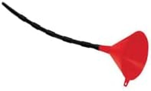 Performance Tool W220 Funnel with 18-Inch Flex Spout, Plastic , Red in Saudi Arabia