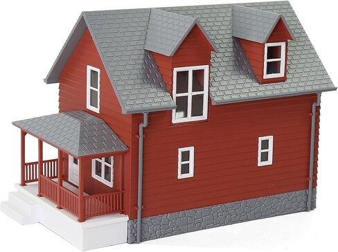 N Scale Model Building 1:160 Residential Modern House Assembled Architectural for Model Train Layout Diorama JZN01 (Yellow) in Saudi Arabia