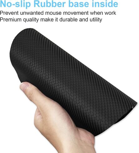 Ergonomic Mouse Pad with Wrist Support [30% Larger] with Coaster, Cute Soft Wrist Rest Pad with Non-Slip Rubber Base, Easy Typing & Pain Relief, Garden Flowers in Saudi Arabia