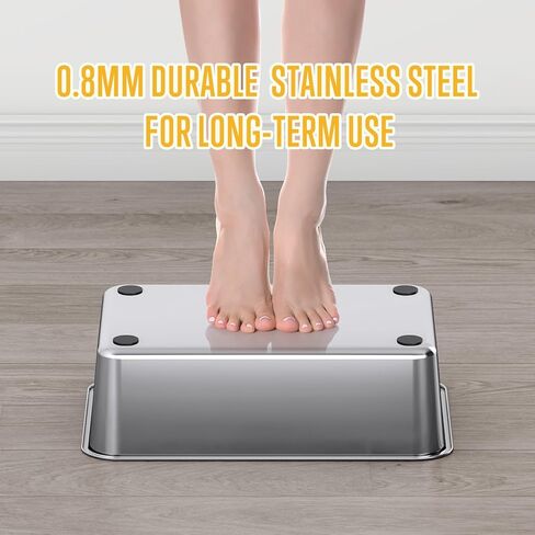 Stainless Steel Litter Box, Cat Litter Box with Lid for Medium-Sized Cats - 17.3"L x 13.3"W x 11.8"H, Kitten Litter Box - Easy to Clean, Leak-proof, Non-Stick, Odor-reducing, Metal Litter Box in Saudi Arabia
