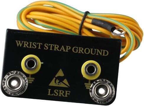 سلك تأريض ESD على شكل حرف L، سلك ممتاز بطول 1.8 متر، حزام معصم ESD، سهل التركيب، أداة إلكترونية للموصل الأرضي in Saudi Arabia