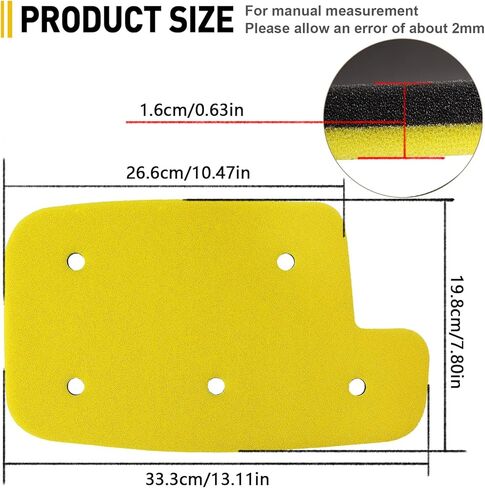 فلتر هواء من ييرباي 0470-663 0470-494 لقط القطب الشمالي 650 500 400 H1 V2 650 بروولر 2004 2005 2006 2007 2008 2009 2010 2011 2012 2013 2014 in Kuwait