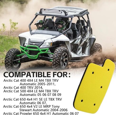 فلتر هواء من ييرباي 0470-663 0470-494 لقط القطب الشمالي 650 500 400 H1 V2 650 بروولر 2004 2005 2006 2007 2008 2009 2010 2011 2012 2013 2014 in Kuwait