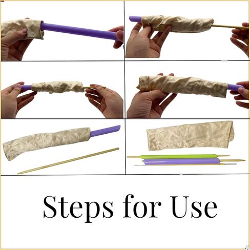 مجموعة قماش سريعة الدوران لخياطة القماش، أدوات خياطة 3 مقاسات للحياكة اليدوية، أداة خياطة أنبوبية لمستلزمات خياطة القماش، أداة تقليب أنبوبية للحياكة اليدوية in Kuwait