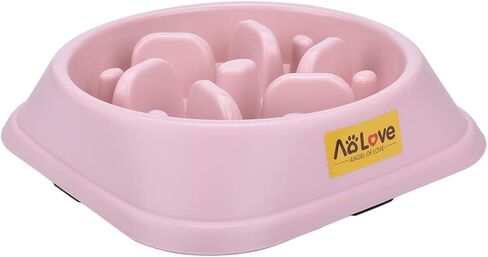 Slow Feeder Bowl Healthy Food Fun Anti-Choke Pet Bowls for Dog (One Size, A0-Green) in Saudi Arabia