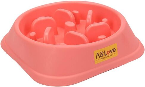 Slow Feeder Bowl Healthy Food Fun Anti-Choke Pet Bowls for Dog (One Size, A0-Green) in Saudi Arabia