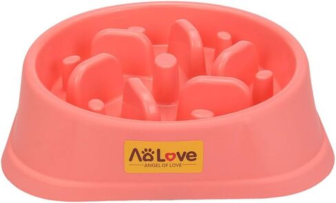 Slow Feeder Bowl Healthy Food Fun Anti-Choke Pet Bowls for Dog (One Size, A0-Green) in Saudi Arabia