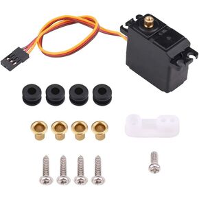 RC Servo,Metal Gear Waterproof Servo RC Upgrade Accessory for 1/16 1/14 1/12 RC Car Deformation Model