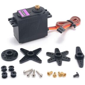 360° MG996R MG996 جير محرك سيرفو عزم دوران كبير لمجموعة طائرات الهليكوبتر RC سيارة اردوينو in Kuwait