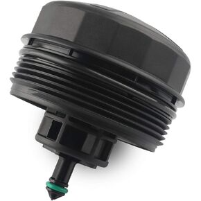 Oil Filter Housing Cap, Replace 041-0003, 11427525334, 11 42 7 525 334 Compatible with BMW 128i 135i 320i 328i 328xi 330i 335i 525i 528i 530i 535i X1 X3 X5 X6 Z4 - E60 E70 E90 E92 E93 F10 F30, More