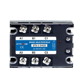 3 Phase Solid State Relay SSR-40AA AC to AC (Input 70-280VAC to Output 24-480VAC) (AC to AC 40A)…