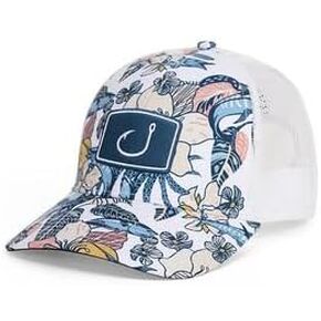 Fishing Trucker Hat Mesh Back All Over Bill Fishing Trucker Hat One Size