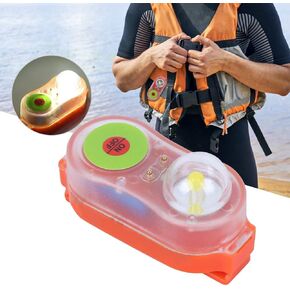 ضوء سترة النجاة، ضوء LED من البلاستيك الليثيوم JHYDI ذاتي الإضاءة لمياه البحر، من أجل سترة النجاة المنقذة للحياة in Kuwait