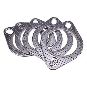 5X 2.5" ID 2 Bolt MLSG High Temp Exhaust Gasket Heavy Duty 120-06310-0002 (2.5 Inch)