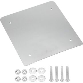 Tour Pack Plate Inner Reinforcement Metal Base Plate 2mm Thick Laser Cut Trunk Black Compatible with Harley Touring Road King Street Glide with Rushmore Chopped King Tour Pack Razor 2014-2024
