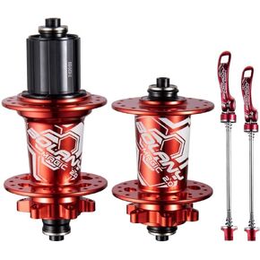 BOLANY Bike Hubs Disc Brake 32 Hole 4 Sealed Bearing Bicycle Aluminum Alloy Quick Release MTB Hub NBK 8 9 10 11 Speed