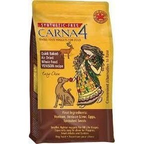 Carna4 - Whole Food Nuggets for Dogs Venison Recipe 5 Pounds