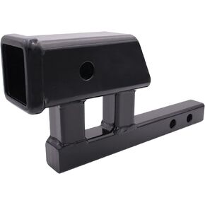1-1/4" to 2" Hitch Adapter 1.25 to 2 Inches Hitch Adapter 5" Rise and Drop 5-1/8" Shank Length