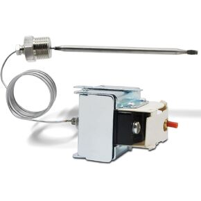 PP10084 مفتاح عالي الحد، صندوق أشياء Mpt بخيط 1/4 بوصة يناسب مقلاة الغاز بالكامل من Pitco، ترموستات أمان عالي الحد 450 درجة فهرنهايت/230 درجة مئوية لـ ①SOLSTICE SUPREME SSH55 SSH60 SSH75 ②ECONOMY 35C+ 45C+ 65C+ SG14 SG18 VF65 in Kuwait