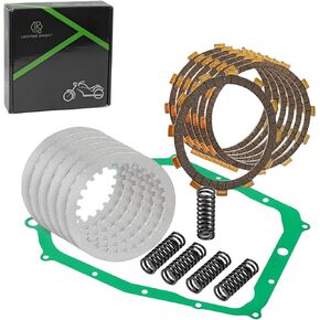 LK Clutch Kit & Heavy Duty Springs Gasket & Compatible with Yamaha Warrior 350 Raptor 350 1987-2013 YFM350R 2004-2013