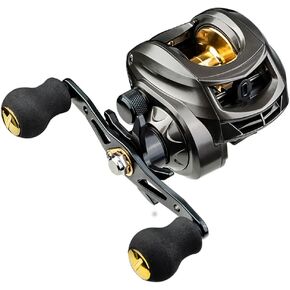 Baitcasting Reels, 8KG Max Drag Baitcaster Reels, 7.2:1 Gear Ratio Fishing Baitcasting Reel, 12+1 BB Bait Caster Reel, Low-Profile Fishing Reel with Compact Design