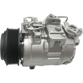 RYC Automotive Air Conditioning Compressor and A/C Clutch AIG361 (8 Groove Pulley)