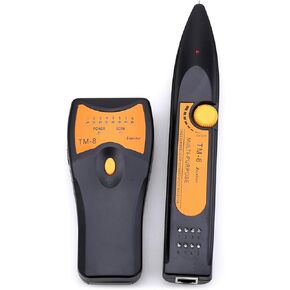 RJ45 RJ11 BNC Telephone Wire Tracker Network LAN Ethernet TV Cable Electric Wire Line Finder Toner Tracer Tester TM8