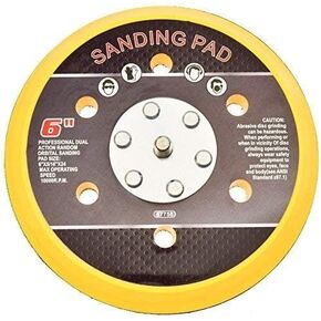 6" Hook & Loop Sanding Pad Air Vacuum Sander Grinder Tools for Grinding Sanding