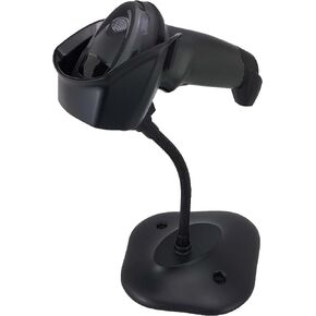 Zebra DS4608-XD (Extreme Density) Handheld Corded Barcode Scanner Kit (2D/1D,IP52,Black),Includes Stand