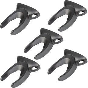 Universal Barcode Scanner Holder, Barcode Scanning Holder, Barcode Reader Rack Bracket Wall Mount Accessiors Fit for Most Scanner Barcode Scanners Label Readers (5pcs-Style U)