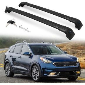 Cross Bar for KIA NIRO 2017 2018 2019 2020 2021 2022 Crossbar Roof Rail Rack Luggage