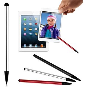 Capacitive and Resistive Stylus Pen(3pcs) Universal High Sensitive & Precision Capacitive Disc Tip Touch Screen Pen Stylus, 2 in 1 Touch Screen Pen Fits for iPhone iPad Samsung Tablet Phone PC & Other