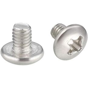 uxcell Machine Screws, M3x4mm Phillips Screw, 304 Stainless Steel, Fasteners Bolts 30Pcs in Kuwait