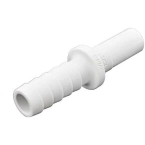 IPW Industries Inc-John Guest - Polypropylene Stem to Hose Barb Fitting 3/8" OD / 3/8" OD/Single - PP251212W