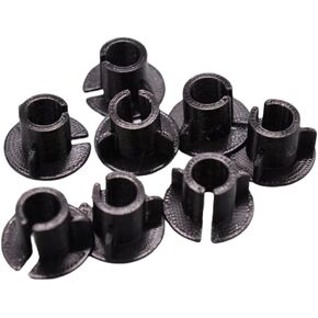 SplashNColor Universal Super-8 Movie Projector Film Reel Adapter, Smooth Playback, for Vintage Film Enthusiast, Easy Setup for Various Projector Models, 8-Pack Black