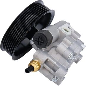 DRIVESTAR 21-5486 مضخة توجيه كهربائية مع بكرة، لـ 2007 2008 2009 2010 2011 2012 2013 2014 2015 2016 لسيارة Toyota Tundra 5.7L V8، جودة OE جديدة، مضخة مساعدة الطاقة